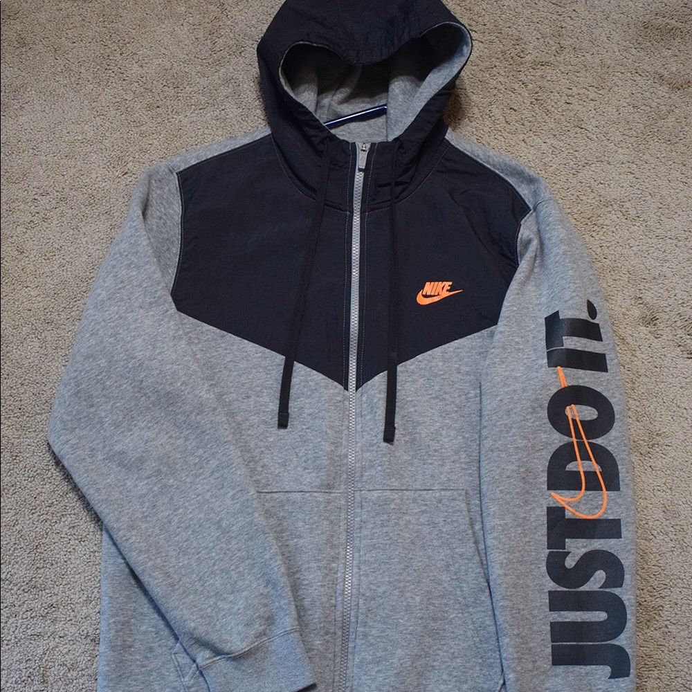 Nike Full Zip JUST DO IT Hoodie